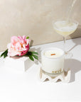 Pink Peony + Prosecco Candle - Nevé