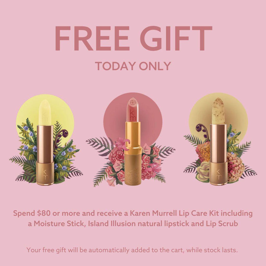 FREE GIFT - Karen Murrell Natural Lip Care Kit