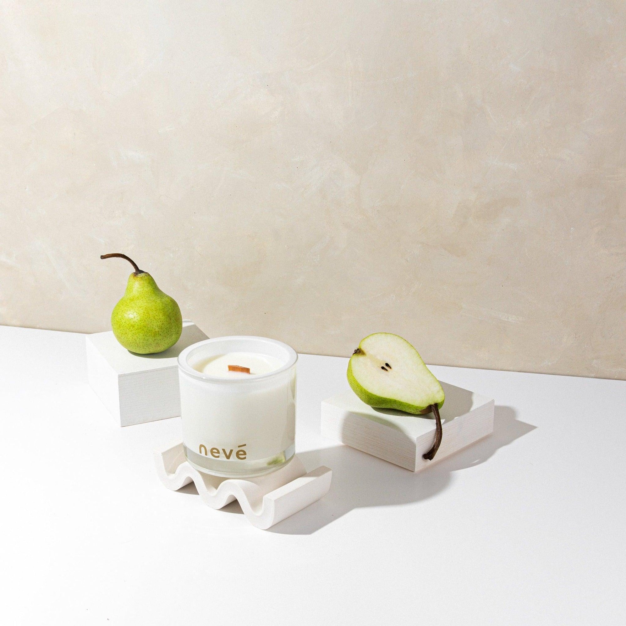 French Pear + Brown Sugar Candle - Nevé 