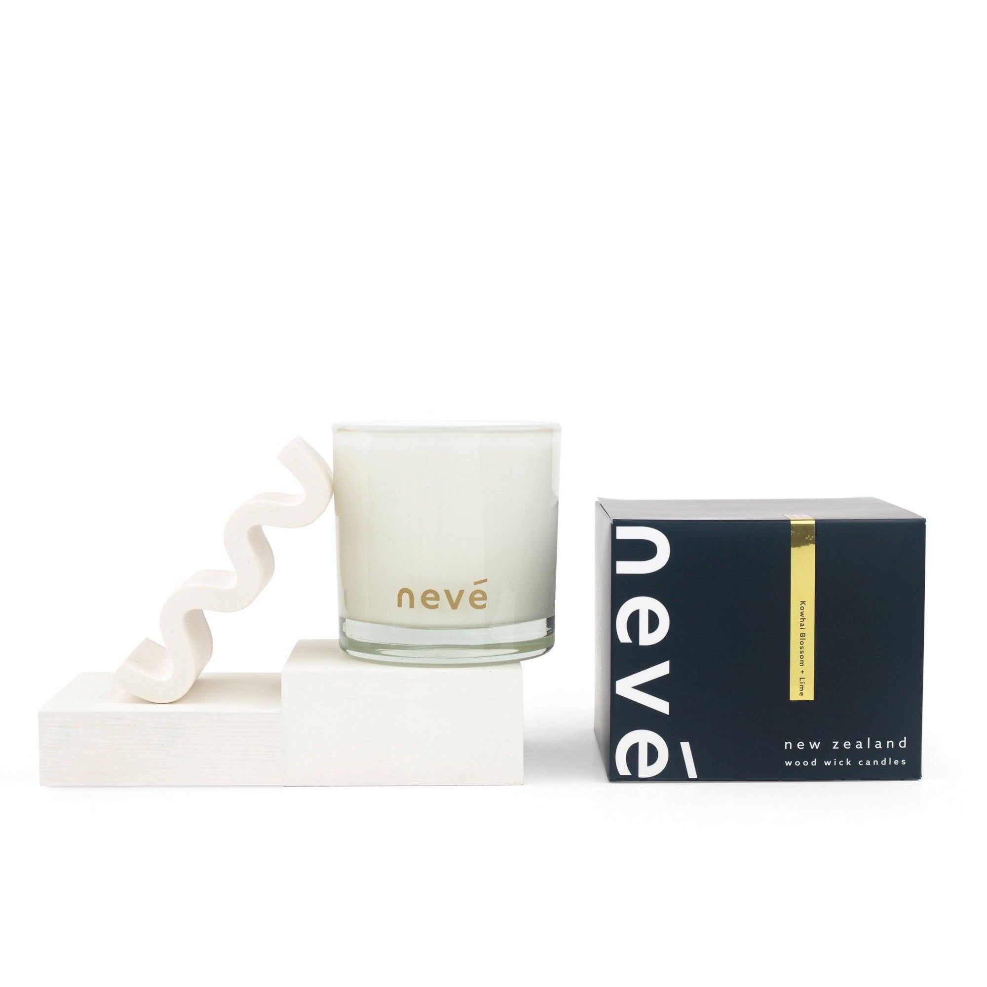 Kowhai Blossom + Lime Candle - Nevé 
