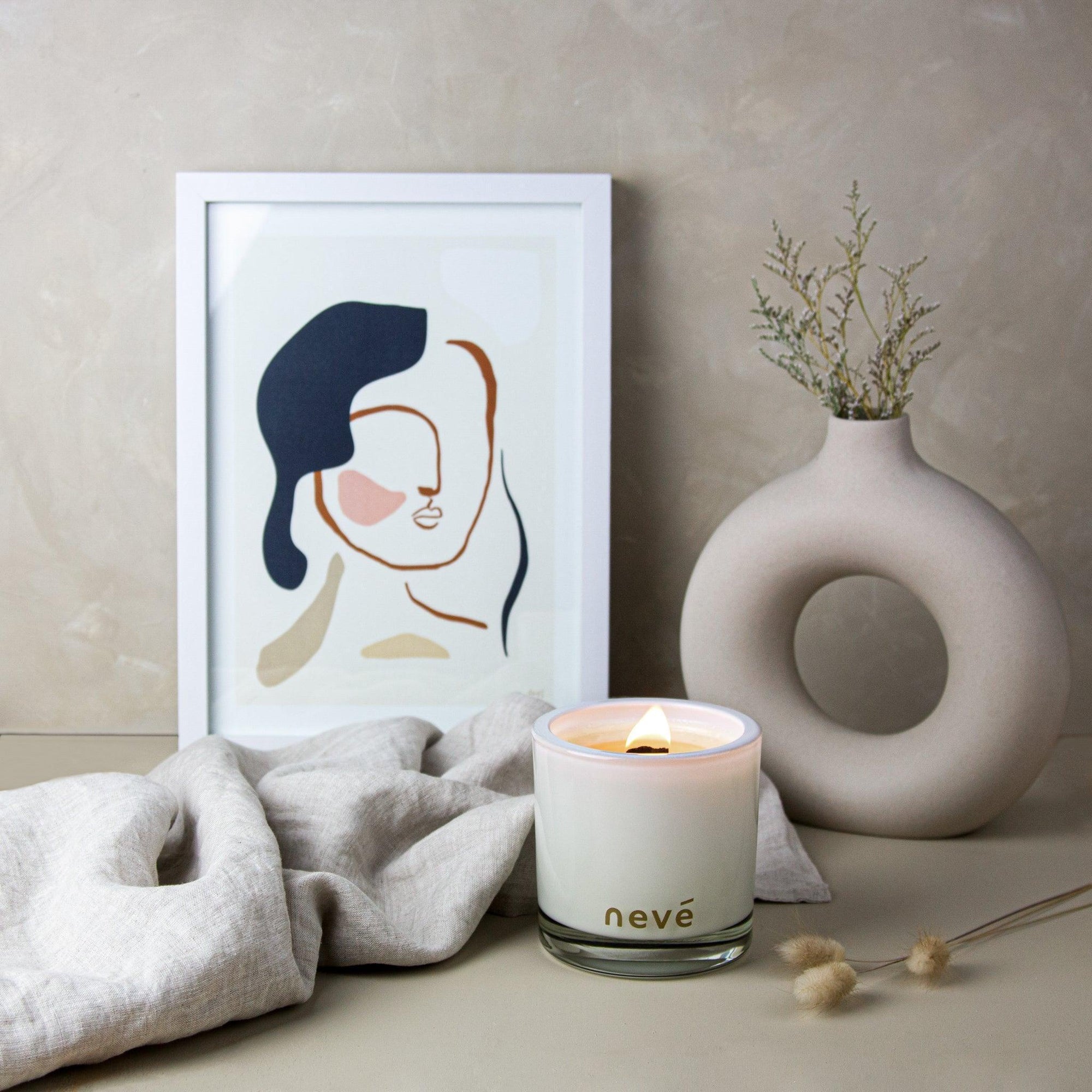 Large Candle - Nevé 