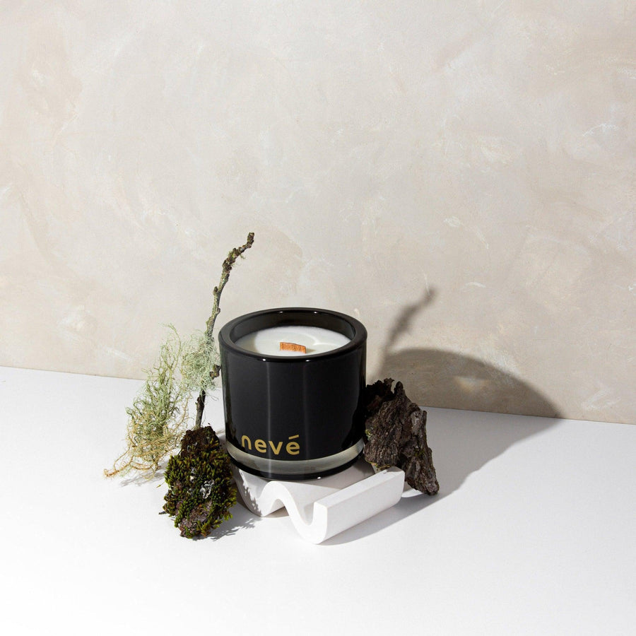 Nevé Whiskey + Wood Smoke Candle